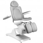 Kosmetoloģijas krēsls AZZURRO 870 PEDI ELECTRIC 3 MOTOR GREY