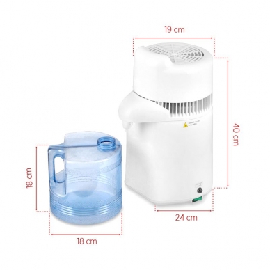 Wasserdestilliergerät LAFOMED 4l 750W 3