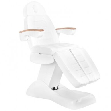 Cosmetology chair PRESTIGE LUX PEDI ELECTRIC 5 MOTOR WHITE 1