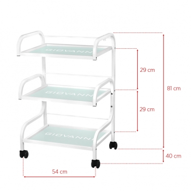 Cosmetology trolley 1014 GIOVANNI 4