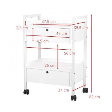 Meistrikäru GIOVANNI 1019 WHITE 9