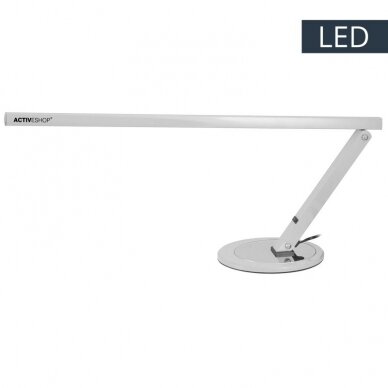 Pöytävalaisin LED 8W ALUMINUM SILVER 2