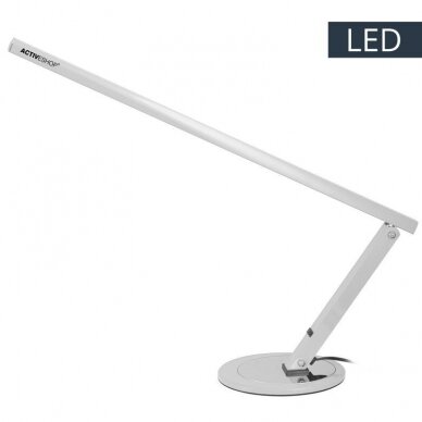 Stalinė lempa LED 8W ALUMINUM SILVER 1