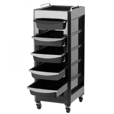 Hairdressing trolley 030 BLACK 1