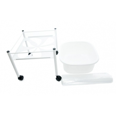 Pedikīra vanniņa PEDICURE TRAY WHITE 1