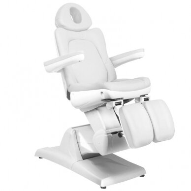 Cosmetology chair AZZURRO 870 PEDI ELECTRIC 3 MOTOR WHITE 2