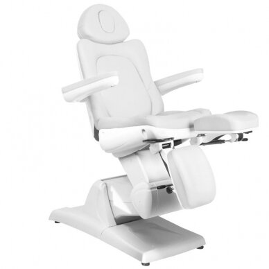 Cosmetology chair AZZURRO 870 PEDI ELECTRIC 3 MOTOR WHITE 3