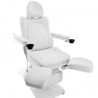 Kosmetologian tuoli AZZURRO 870 PEDI ELECTRIC 3 MOTOR WHITE 9