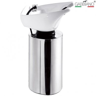 Hairdressing sink GABBIANO WASHING STATION MODEL 3 WHITE 1