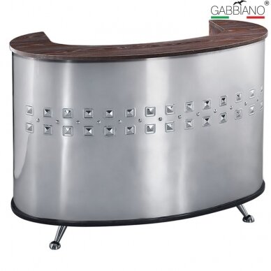 Vastaanottotiski GABBIANO RECEPTION DESK COSMIC METAL 1