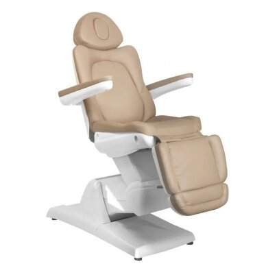 Cosmetology chair AZZURRO 870 ELECTRIC 3 MOTOR Cappuccino