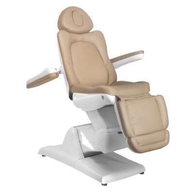 Cosmetology chair AZZURRO 870 ELECTRIC 3 MOTOR Cappuccino 2