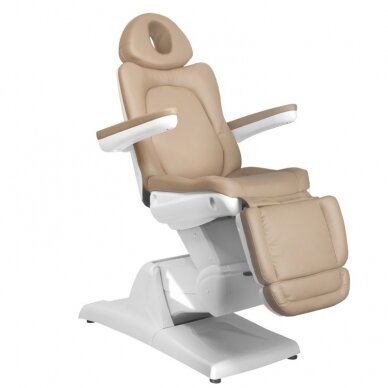 Cosmetology chair AZZURRO 870 ELECTRIC 3 MOTOR Cappuccino 4