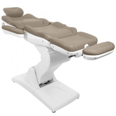 Cosmetology chair AZZURRO 870 ELECTRIC 3 MOTOR Cappuccino 8