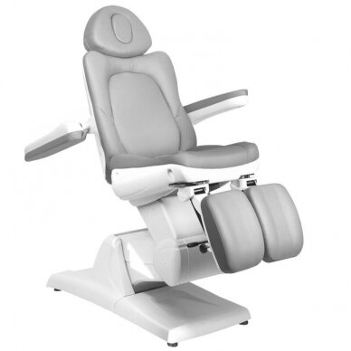 Cosmetology chair AZZURRO 870 PEDI ELECTRIC 3 MOTOR GREY 1