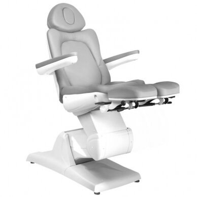 Cosmetology chair AZZURRO 870 PEDI ELECTRIC 3 MOTOR GREY 4