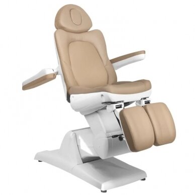 Cosmetology chair AZZURRO 870 PEDI ELECTRIC 3 MOTOR Cappuccino 8