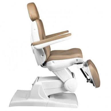 Cosmetology chair AZZURRO 870 PEDI ELECTRIC 3 MOTOR Cappuccino 2