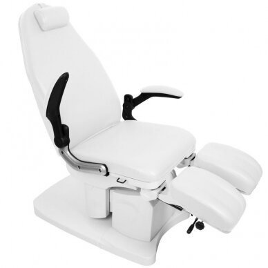 Kosmetologischer elektrischer Stuhl Azzurro 709A Pedi White 9