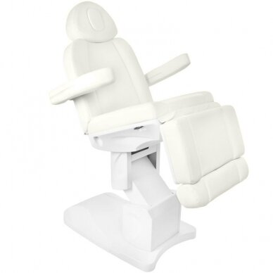 Cosmetology chair AZZURRO 708A ELECTRIC 4 MOTOR WHITE 2