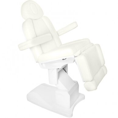 Cosmetology chair AZZURRO 708A ELECTRIC 4 MOTOR WHITE 4