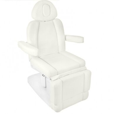 Cosmetology chair AZZURRO 708A ELECTRIC 4 MOTOR WHITE 5