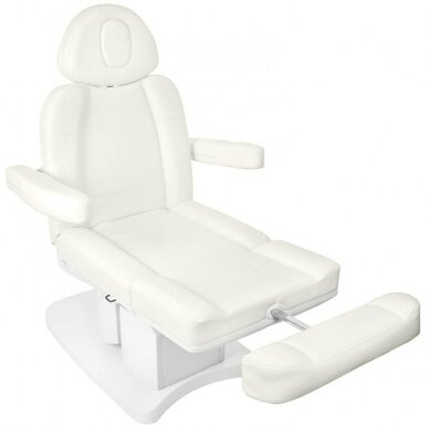 Cosmetology chair AZZURRO 708A ELECTRIC 4 MOTOR WHITE 9