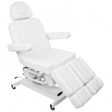 Krzesło kosmetyczne AZZURRO ELECTRIC PEDI WHITE 1