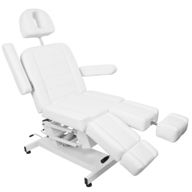 Krzesło kosmetyczne AZZURRO ELECTRIC PEDI WHITE 2