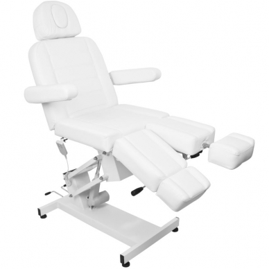 Krzesło kosmetyczne AZZURRO ELECTRIC PEDI WHITE 3