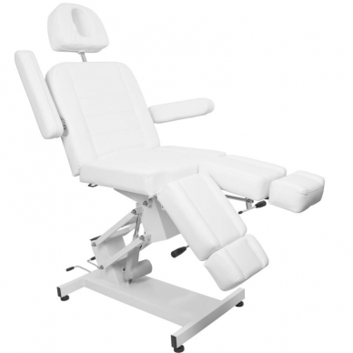 Kosmetologinis krėslas AZZURRO ELECTRIC PEDI WHITE 6