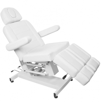 Krzesło kosmetyczne AZZURRO ELECTRIC PEDI WHITE 9