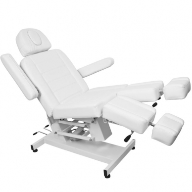 Kosmetologinis krėslas AZZURRO ELECTRIC PEDI WHITE 10