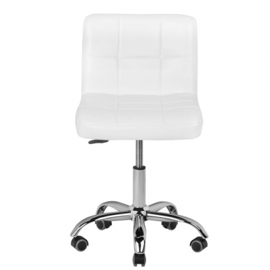 Kosmetoloģijas taburete COSMETIC CHAIR WHITE 1