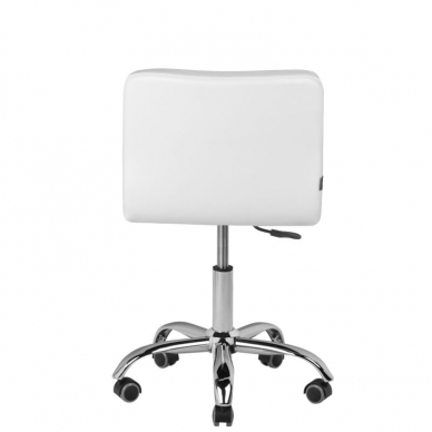 Kosmetoloģijas taburete COSMETIC CHAIR WHITE 2