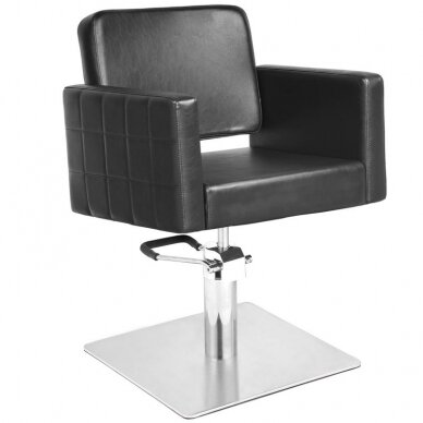 Frizieru krēsls GABBIANO HAIRDRESSING CHAIR ANKARA BLACK