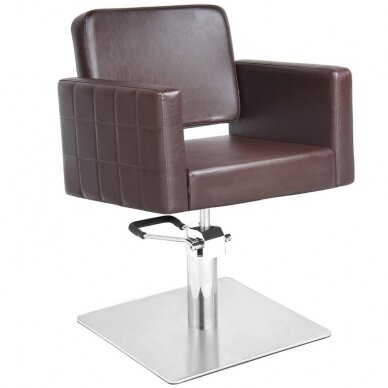 Kirpyklos kėdė GABBIANO HAIRDRESSING CHAIR ANKARA BROWN