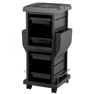 Hairdressing trolley GABBIANO HAIRDRESSER HELPER 3 BLACK 9