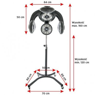 Juuste infrason Gabbiano 505S Black 5