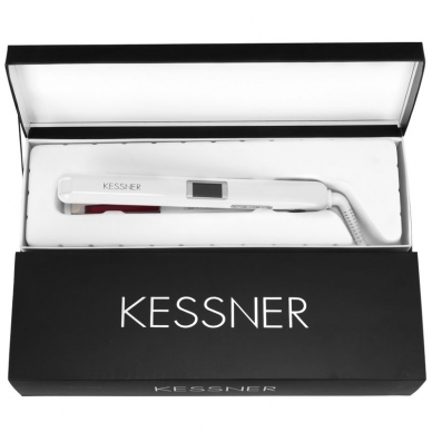 Hair straightening tongs KESSNER ULTRA INFRA WHITE 5