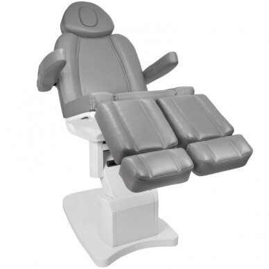 Cosmetology chair AZZURRO 708A PEDI ELECTRIC 3 MOTOR GREY 2