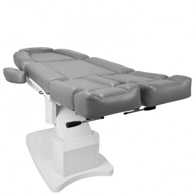 Cosmetology chair AZZURRO 708A PEDI ELECTRIC 3 MOTOR GREY 8