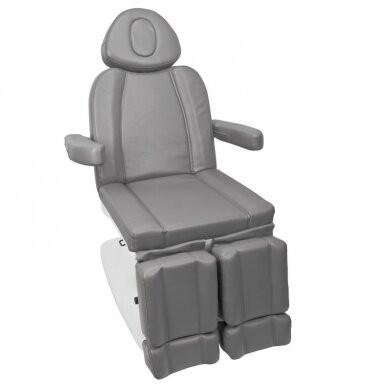 Cosmetology chair AZZURRO 708A PEDI ELECTRIC 3 MOTOR GREY 9