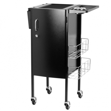 Hairdressing trolley GABBIANO HAIRDRESSER HELPER DELUXE 2 BLACK