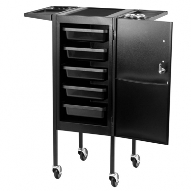 Hairdressing trolley GABBIANO HAIRDRESSER HELPER DELUXE 2 BLACK 7