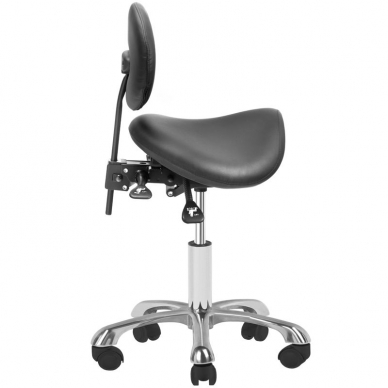 Kosmetologi jakkara COSMETIC STOOL GIOVANNI BLACK 2