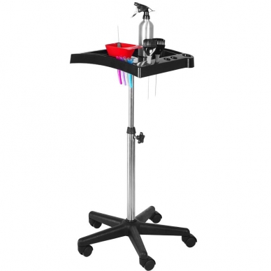 Hairdressing trolley GABBIANO HAIRDRESSER HELPER TIME 3 BLACK 1