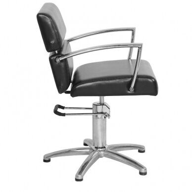 Парикмахерское кресло GABBIANO HAIRDRESSING CHAIR BRUSSEL STRIP BLACK 1