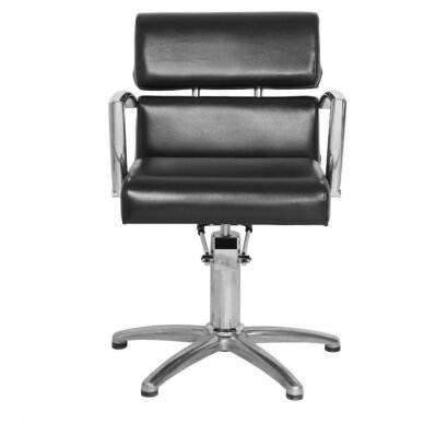 Friseurstuhl GABBIANO HAIRDRESSING CHAIR BRUSSEL STRIP BLACK 2