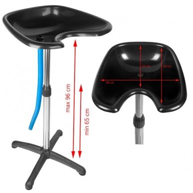 Hairdressing salon sink GABBIANO MOBILE TRIPOD HAIRWASHER 6